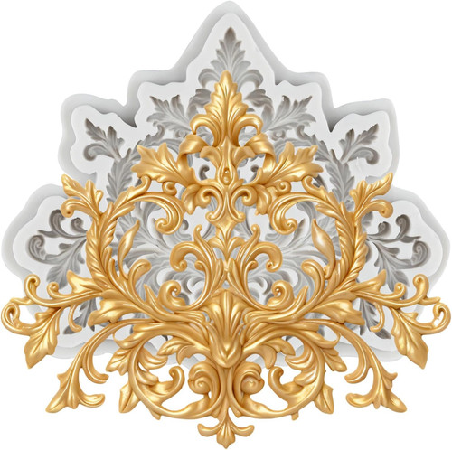 Baroque style curlicues scroll - baroque,