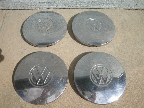 Mk1 chrome wheel center hub - center,