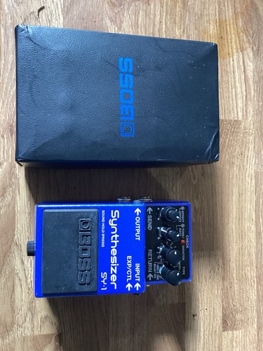 Boss synthesizer pedal - sy-1,
