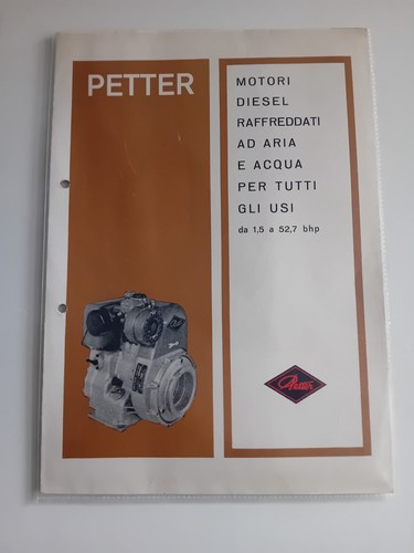 Petter engine original english - petter,