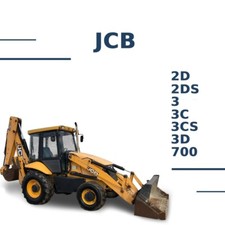 Repair manual for Backhoe