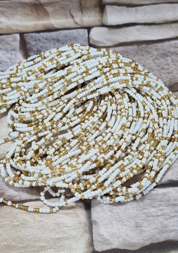 White and gold - gold, waist