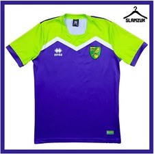 Norwich City Football Shirt Errea Medium Training Canaries Jersey 2016 2017 S72
