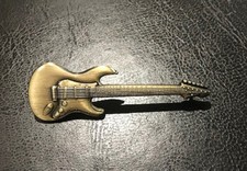 GUITAR PIN BADGE VARIOUS MAKES MODEL & COLOURS ENAMEL GIFT MUSIC GIBSON FENDER  