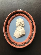 Wedgwood jasperware 4 coloured Josiah Wedgwood plaque.