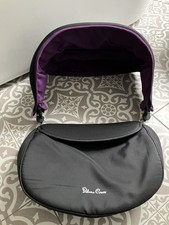 Silver Cross Simplicity Car Seat Colour Pack Black/Purple Hood & Apron
