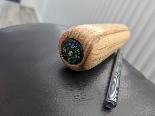 Walking stick making handle - handle, in