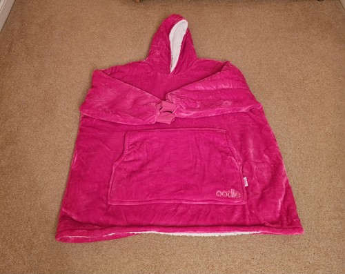 Pink oversized oodie - pink,