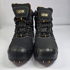 JCB Workwear / Mens Workwear Boots / Black Boot S3 HRO SRC BACKHOE / Size UK 11