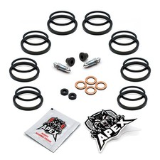 Kawasaki ZX6R Ninja R9F 2009 Front Brake Caliper Seal Service Kit Rebuild ZX600