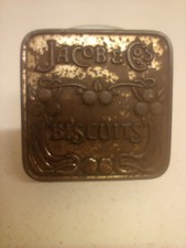 Vintage Jacobs & Co Biscuits Tin.