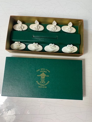 Crown staffordshire boxed set - staffordshire,