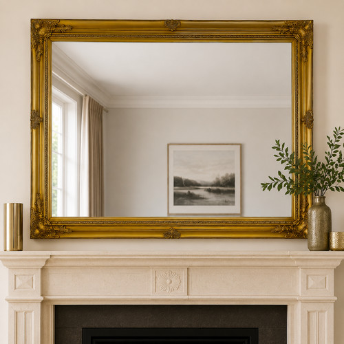 Antique gold extra large - gold,