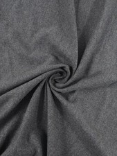 Grey Twill Soft 100% Wool
