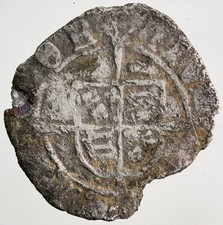 Henry VIII 8th Half-Groat Hammered Silver Coin | Collectable Grade