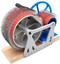 Hand-Cranking Wool Combing Machine Wool Felt Color Mixer Woolen Carding Machine