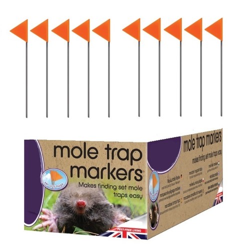 Mole trap flag markers - flag,