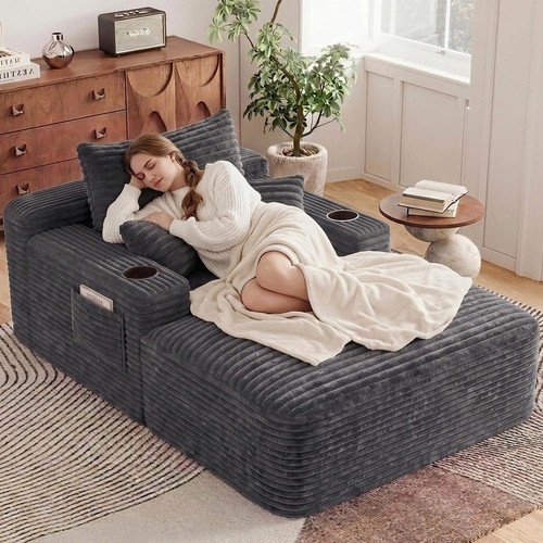 Oversized chaise lounge - chaise,
