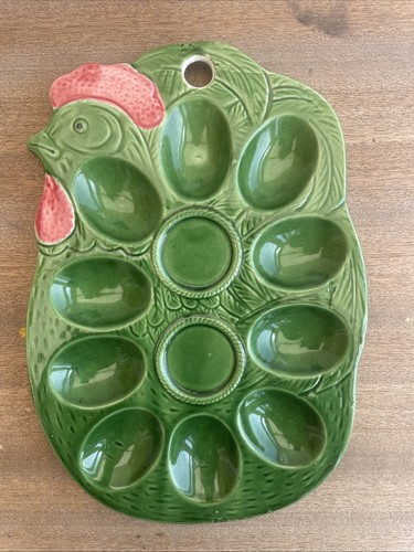 Vintage ceramic egg holder - ceramic,