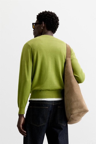 Zara men green yellow - zara,