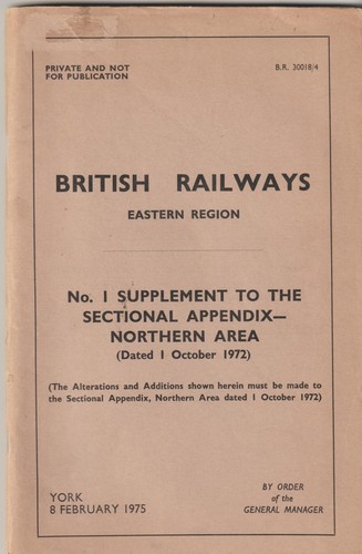 British railways easternregion - british,