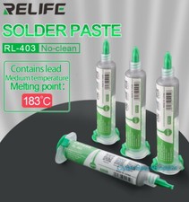 Lowmelt leaded soldering - leaded, paste