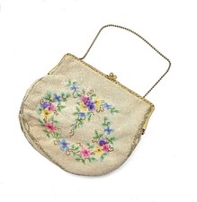 Vintage 1950s Petit Point