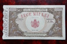 ROMANIA 10000 MII LEI, 1946 banknote, UNC