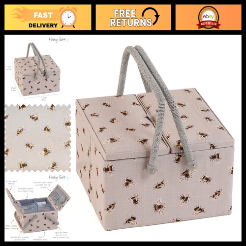 Large sewing box organizer - box,