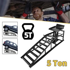 5T Hydraulic Car Ramp Heavy Duty 5000 KG Garage Van Bottle Lift Jack Ramp 1X