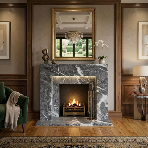 Elite black veined marble - black,