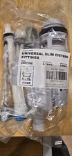 Universal Slim Cistern Fittings In Chrome
