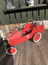 Baghera 1938 Classic Vintage Fire Truck Pedal Car