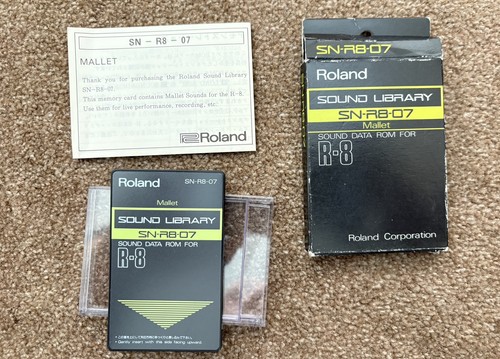 Roland sound library - sound, sn-r8-07