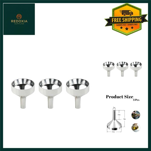 Silver aluminum mini funnel - mini,
