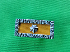 Australian Meritorious Unit Citation ribbon bar, with silver star 