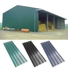12/24 Roof Sheets Corrugated Garage Carport Shed Galvanized Metal Roofing Panels