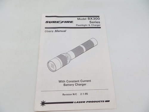 Sure fire model 8x300 series - 8x300,
