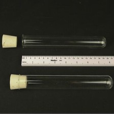 200mm x 30mm  Glass Test Tube