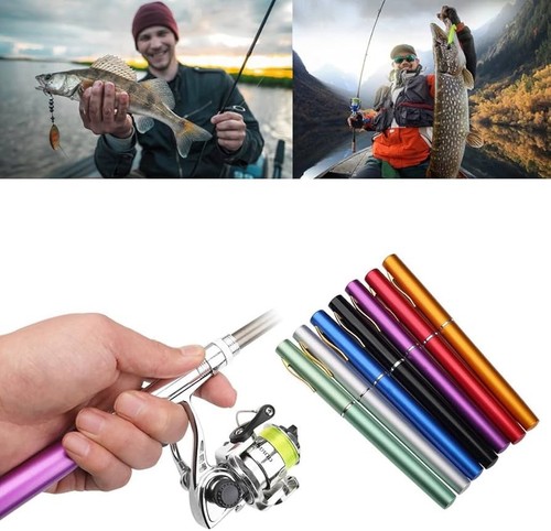 Pen shaped fishing rod - shaped, reel