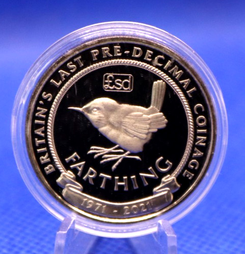 Farthing last predecimal - farthing,