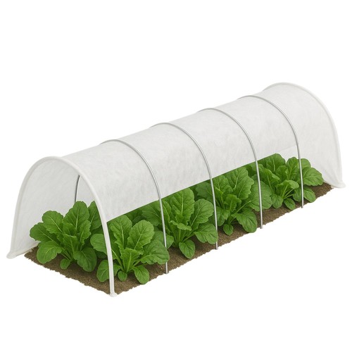 Garden fleece tunnel vegetable - garden,
