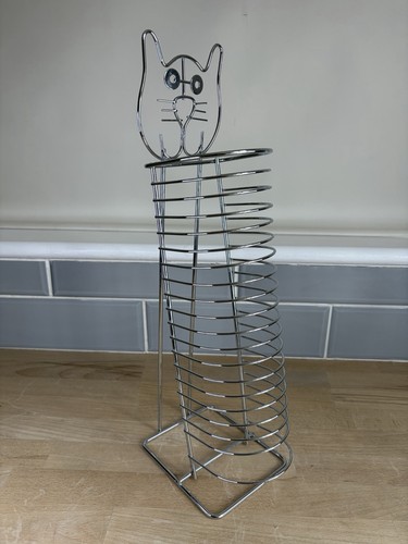 Retro chrome cat rack - retro,