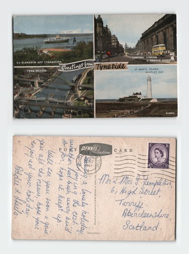 Postcard greetings from - greetings,