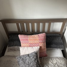 IKEA Hemnes Double Bed Frame Brown Grey