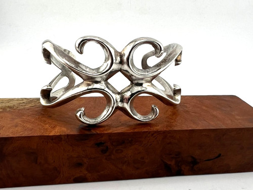 Native american sand cast - native, cuff