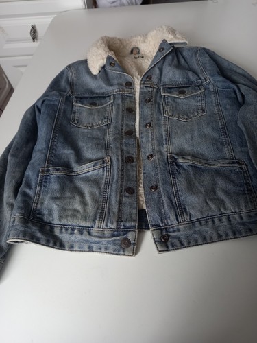 Topshop moto blue denim - blue,