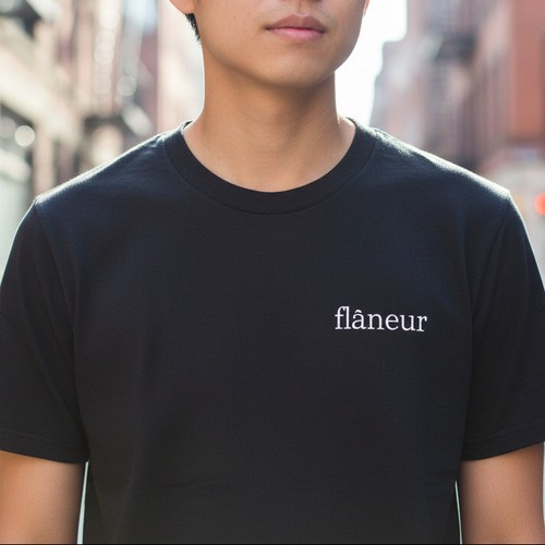 Flâneur shirt walking - t-shirt,