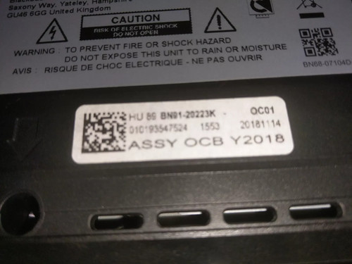 Samsung soc1001n one connect - one,