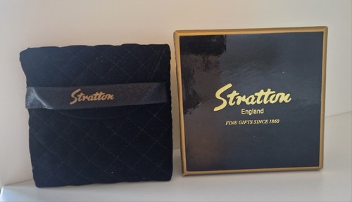 Stratton gold tone compact - stratton,